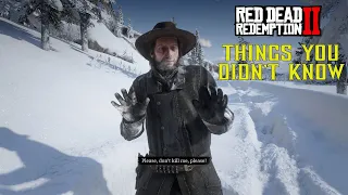 RDR2 What Happens If Arthur Knocks Out Kieran in Winter Chapter | RDR2 Things You Didn't Know