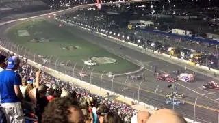 Austin Dillon Nascar Daytona Crash & Aftermath (from section 375) 2015