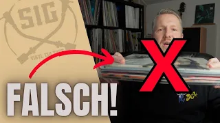 Schallplatten Vinyl Aufbewahrung und Handhabung / Wie Schallplatten richtig anfassen und lagern