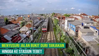 Menyusuri Jalan Bukit Duri Tanjakan hingga ke Stasiun Tebet