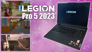 2023 Lenovo Legion 5 Pro (AMD) - 9 DEMANDING Games tested [ 7745hx + RTX 4070]