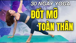 Thử thách Yoga giảm mỡ - NGÀY 24 - Yoga GIẢM CÂN, SĂN CHẮC TOÀN THÂN | Hoàng Uyên Yoga