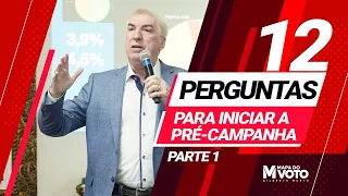 12 perguntas para iniciar a pré-campanha 2024 -  Marketing Político