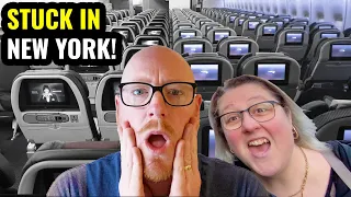 STUCK IN NEW YORK! British Airways vs American Airlines Economy Class!