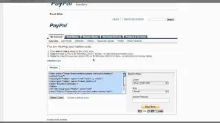 PayPal - Buy Now Button Basics