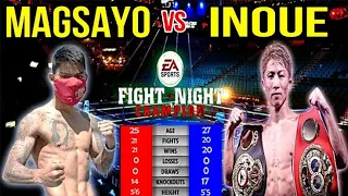 inauoe vs magsayo( sparring) laban ng mabilis sumuntok