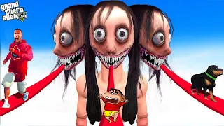 GTA 5 : MOMO ATTACKED SHINCHAN in GTA 5! (GTA 5 mods)