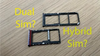 Dual Sim or Hybrid Sim