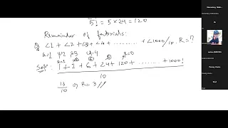 Day 4 Part 1 Number System – Remainder Theorem contd.