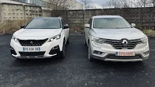 Peugeot 5008 VS Renault Koleos. Битва Французских Вседорожников. Псков.