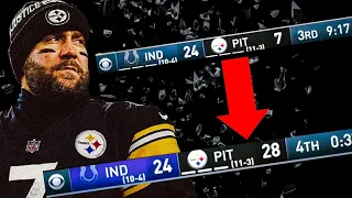 The Last Time the Steelers Played the Colts... (17 POINT COMEBACK)