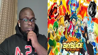 Beyblade All Japanese Openings Bakuten Shoot to Sparking [Blind-Reaction]