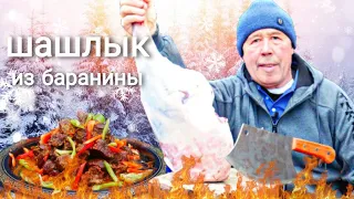 ШАШЛЫК из БАРАНИНЫ на МАНГАЛЕ. СЕКРЕТЫ НОВОГО РЕЦЕПТА. МЯСО МЯГКОЕ КАК МАСЛО, СОЧНАЯ КАК ПЕРСИК.