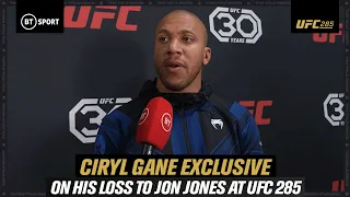 "I'm really angry with myself!" - Ciryl Gane on his loss to Jon Jones at UFC 285 😡