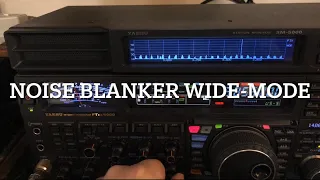 Yaesu FTdx5000MP: Noise Blanker Wide-Mode