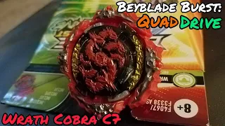 Beyblade Burst Quad Drive unboxing: Wrath Cobra C7