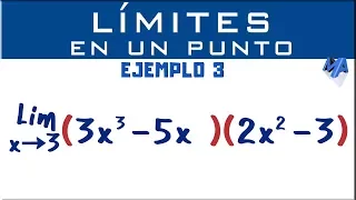 Limite en un punto | Ejemplo 3