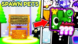 SPAWNING SECRET ADMIN ONLY PETS in Pet Simulator X.. Pet Simulator Z