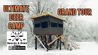 Ultimate Deer Camp Grand Tour / Off Grid Cabin / Hunting Cabin / Cabin In the Woods