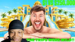 LMERicoTv Reaction $1 vs $250,000 Vacation!