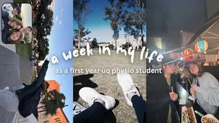a week in my life as a first-year physio student | vlog | the university of queensland