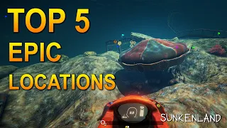 5 EPIC Locations in Sunkenland with a Bonus at the End! (Tips & Trick Gameplay)
