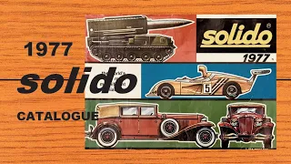 SOLIDO CATALOGUE 1977 Catalog