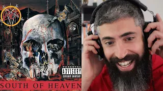 WE KEEP OUR CUCUMBERS REFRIGERATED IN THIS HOUSEHOLD! | Slayer - South Of Heaven | REACTION