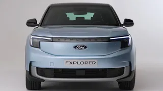 2024 New All-Electric Ford Explorer SUV - ALL DETAILS