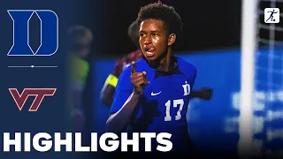 Duke vs Virginia Tech | NCAA College Soccer | Highlights - October 27, 2023