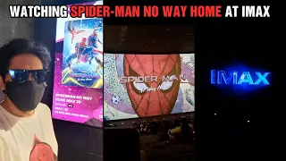 Watching Spider-Man No Way Home @imaxmovies  #shorts #spidermannowayhome