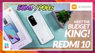 Budget King Redmi 10 : 90hz / 50mp / Helio G88 / Unboxing / Hands On