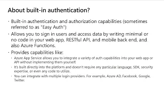 Authentication and authorization in Azure App Service and Azure Functions