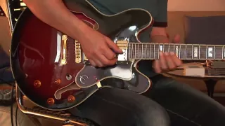 Epiphone Sheraton Reissue - clean and overdrive