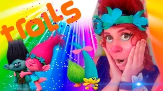 Я РОЗОЧКА из ТРОЛЛЕЙ!❤🌸 Как Я стала РОЗОЧКОЙ из ТРОЛЛЕЙ!🌸❤/TROLLS POPPY