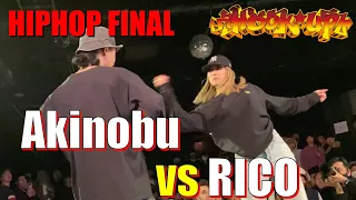 Akinobu vs RICO│FINAL│Hook up HIPHOP