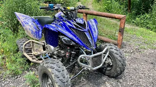 FAST-PACED TRAIL RIDING (RAPTOR 700R)