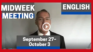 JW English Midweek Meeting 2021 (Midweek Meeting September 27–October 3)