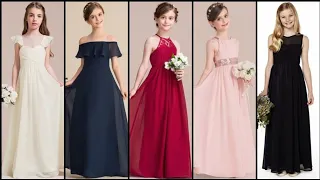 Top Class Gorgeous And Elegant Floor Length Junior Bridesmaid Dresses