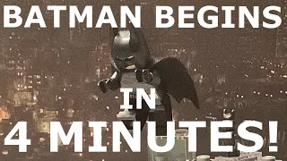 Lego Batman Begins in 4 minutes!