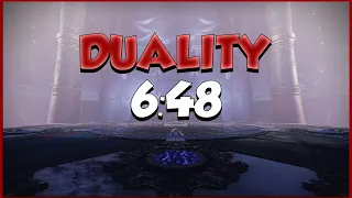 Duality Speedrun WR [6:48]