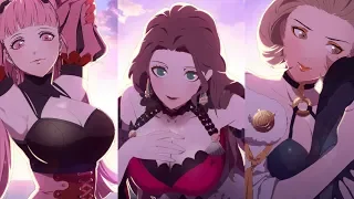 Fire Emblem: Three Houses All Female Romances & Marriages (C - S Support) [Straight - Male Byelth]