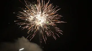 Feuerwerk Eisdisco Geretsried 29.12.2018