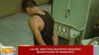 UB: Lalaki sa Navotas, arestado mangholdap at manghipo