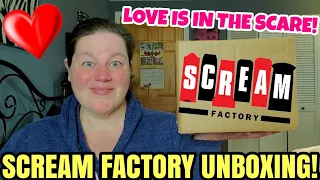 SCREAM FACTORY "LOVE IS IN THE SCARE SALE" BLU-RAY UNBOXING!!! | What's In The Mail?