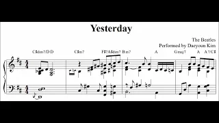 [ballad jazz piano] Yesterday (sheet music)