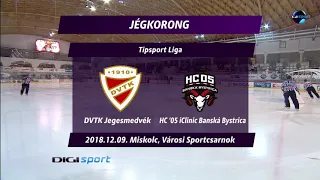 DVTK Jegesmedvék - HC'05 Banská Bystrica 1-0