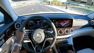 2021 Mercedes-Benz E450 - POV Test Drive - Exterior, Interior, Drive, Sound, Acceleration 4K