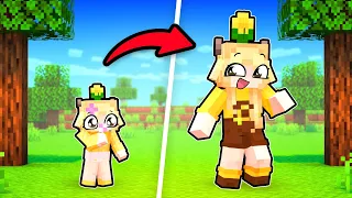 Growing Up as DAISY in Minecraft!