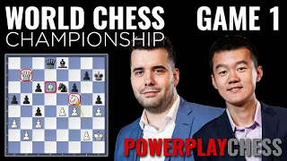 World Chess Championship 2023 | Ian Nepomniachtchi vs Ding Liren | Game 1